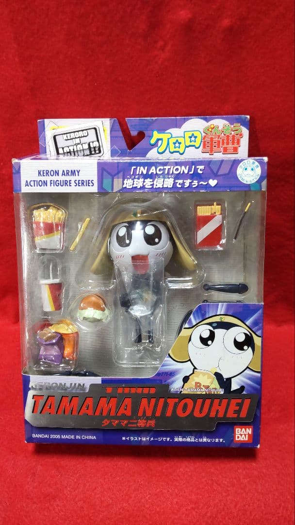 ５体セット　ケロロ軍曹　ケロロインアクション