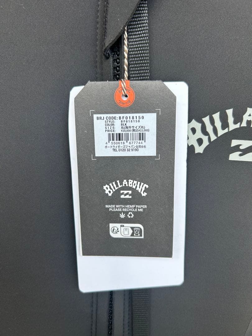 BILLABONG ビラボン 新品未使用　スプリング　XLサイズ
