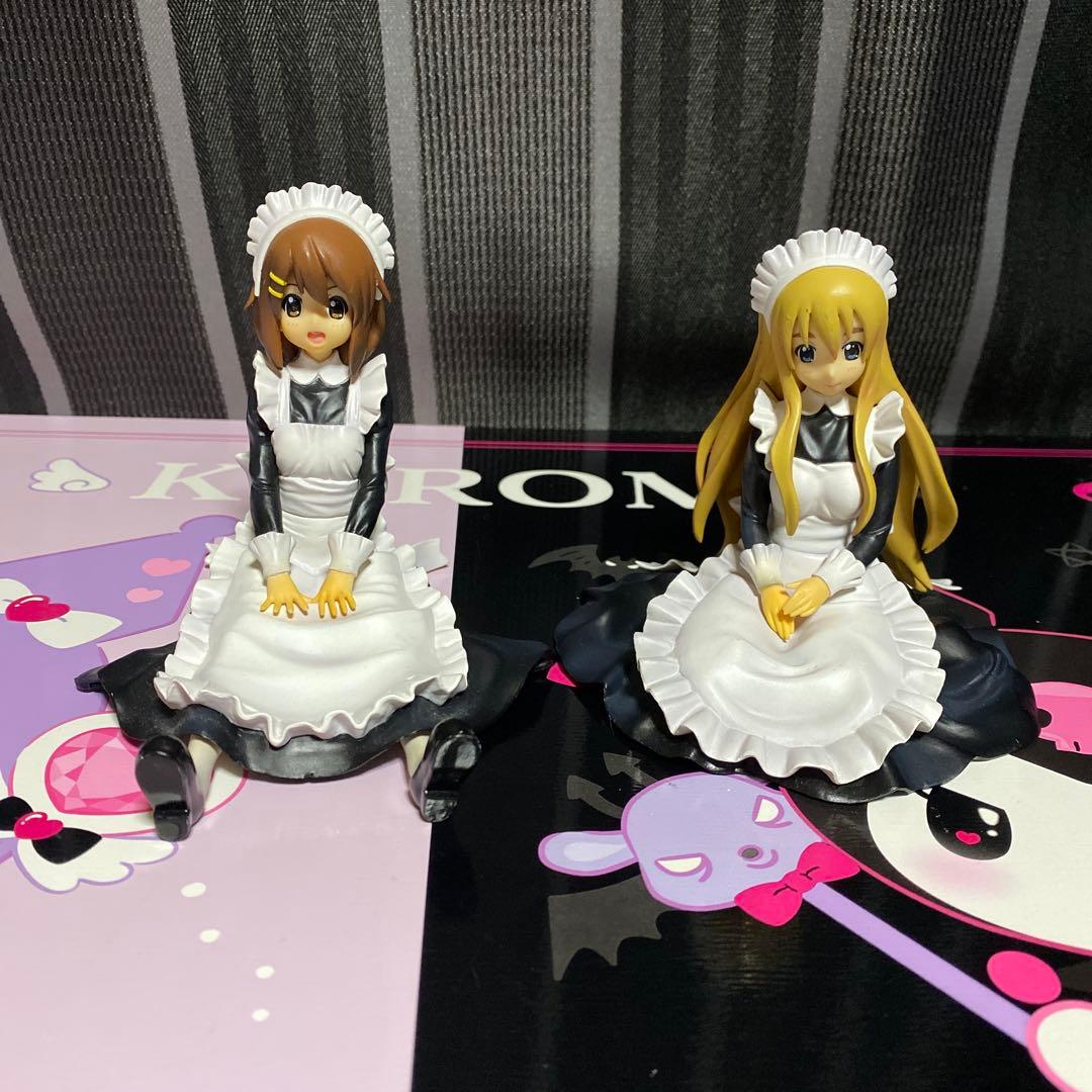 けいおん！フィギュア　メイド服 秋山澪　田井中律　平沢唯　中野梓　セット
