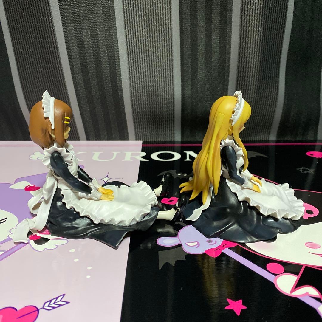 けいおん！フィギュア　メイド服 秋山澪　田井中律　平沢唯　中野梓　セット