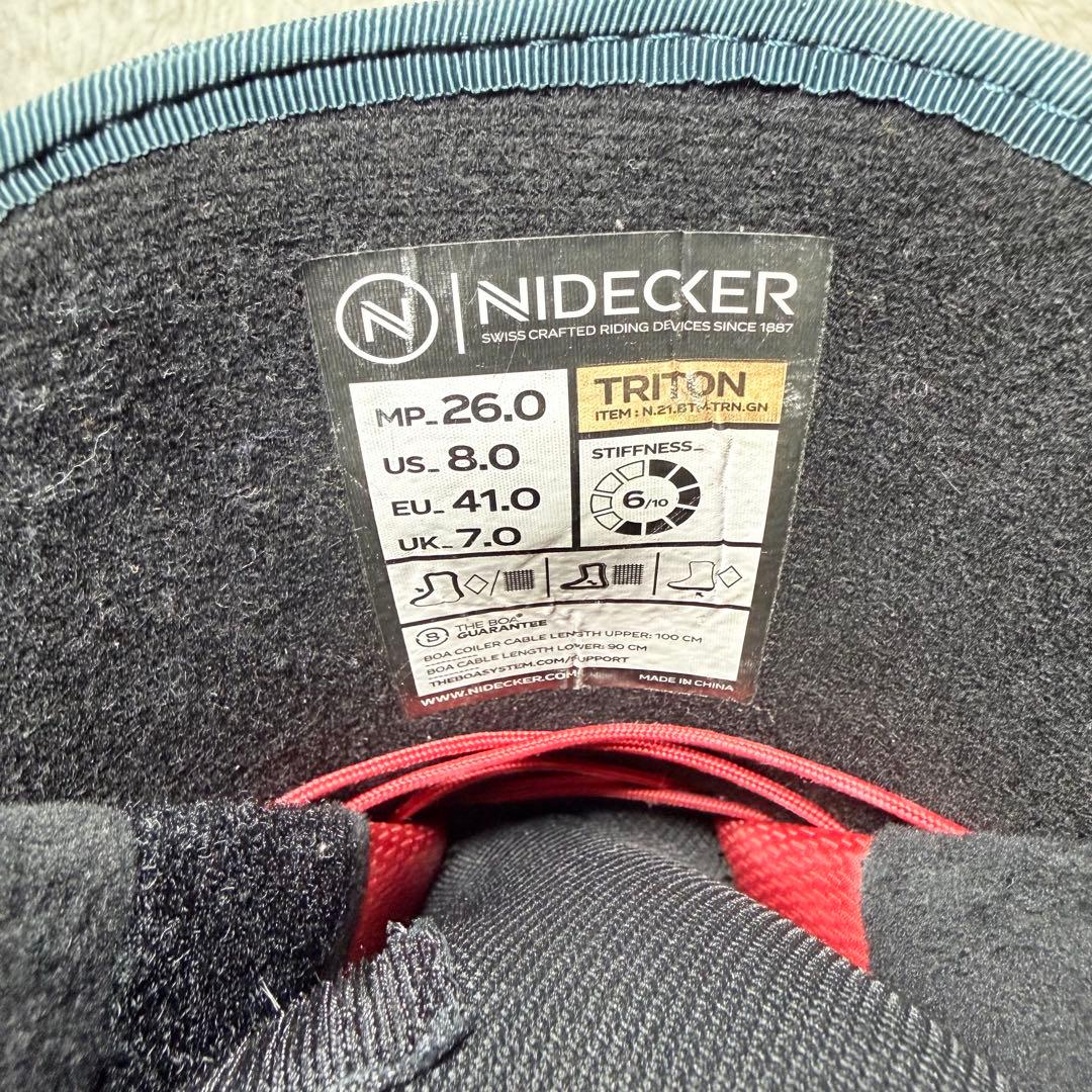 スノーボード ブーツ　NIDECKER TRITON