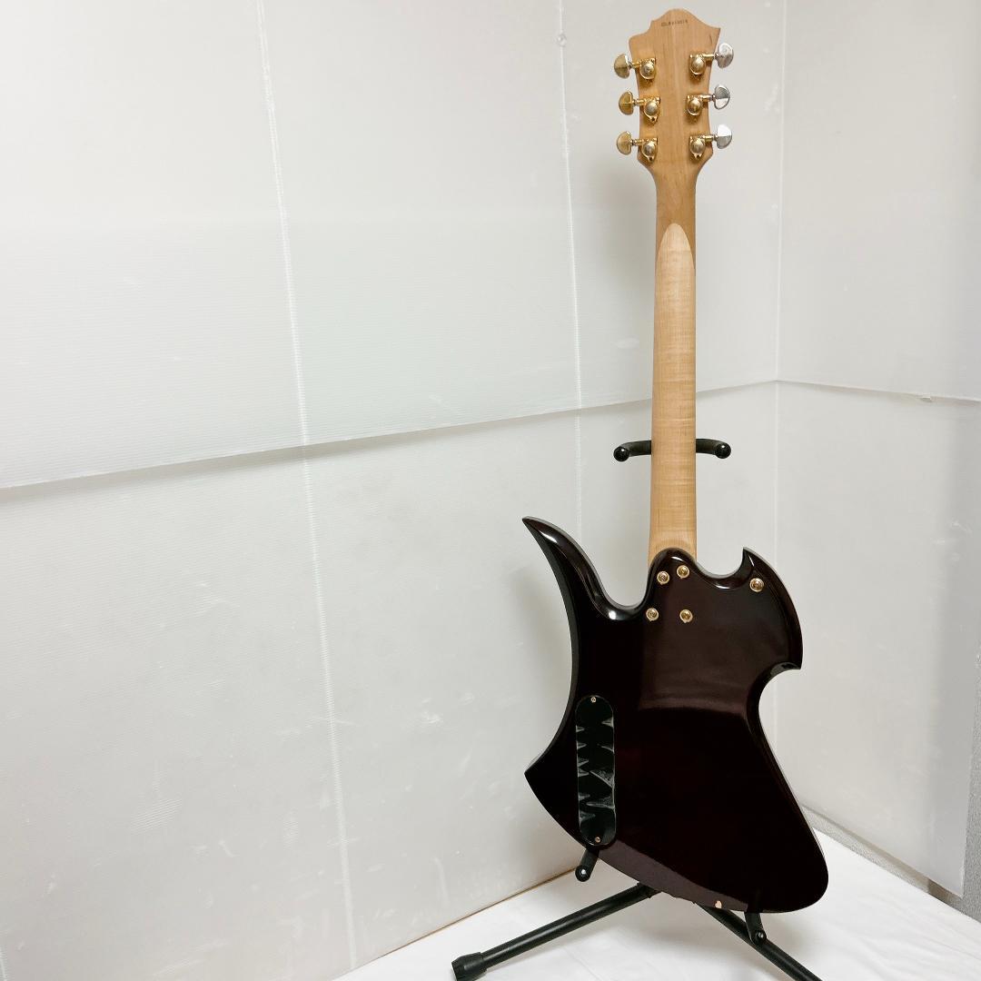 美品 B.C.Rich Mocking Bird モッキンバード レッド 雲 赤