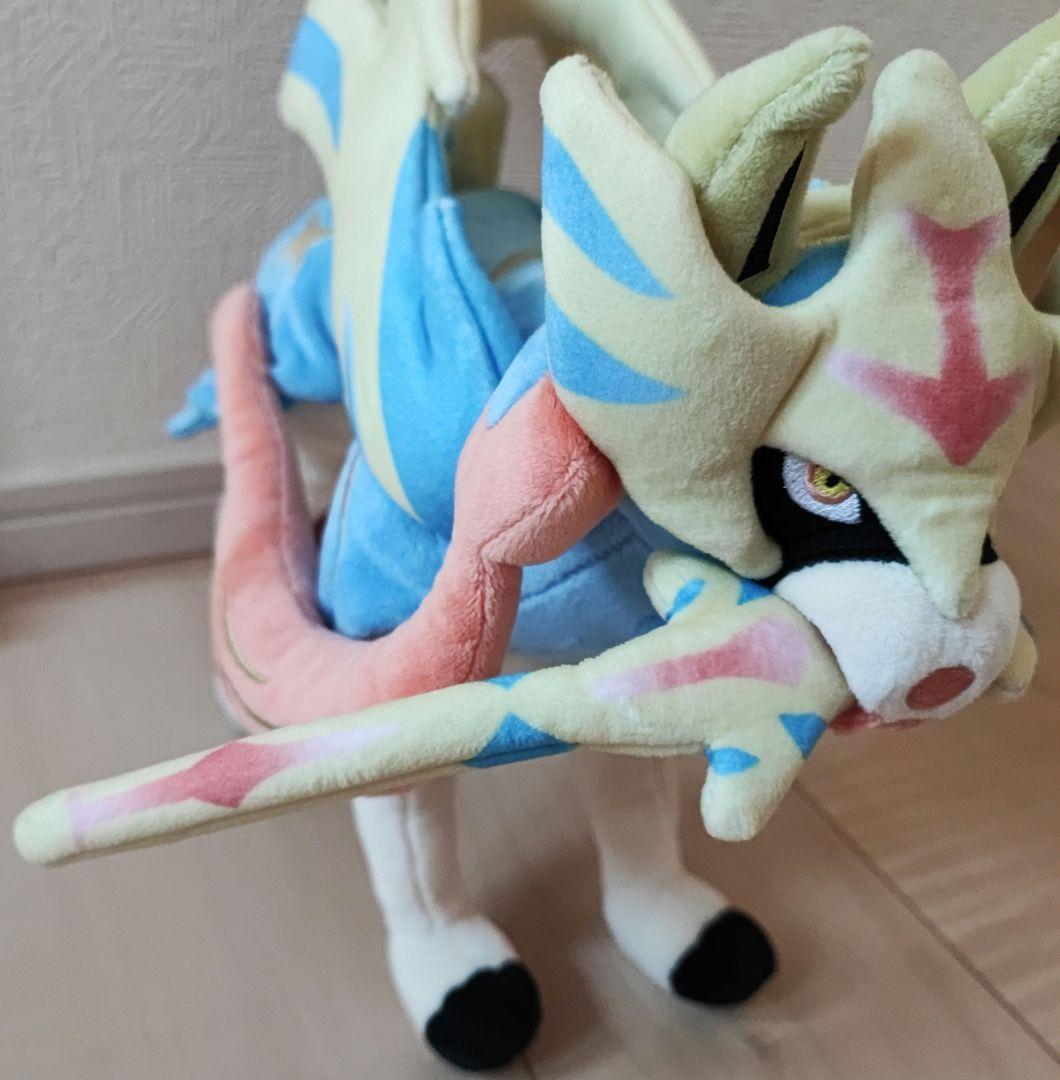 ポケモン ザシアン ぬいぐるみ ポケモンセンター 紙タグ付き