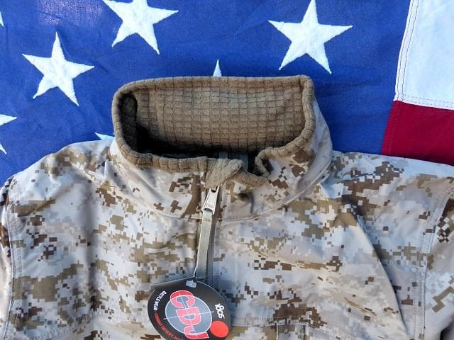 米軍実物　USMC　180S コンバットデザートジャケット M　マーパット　07