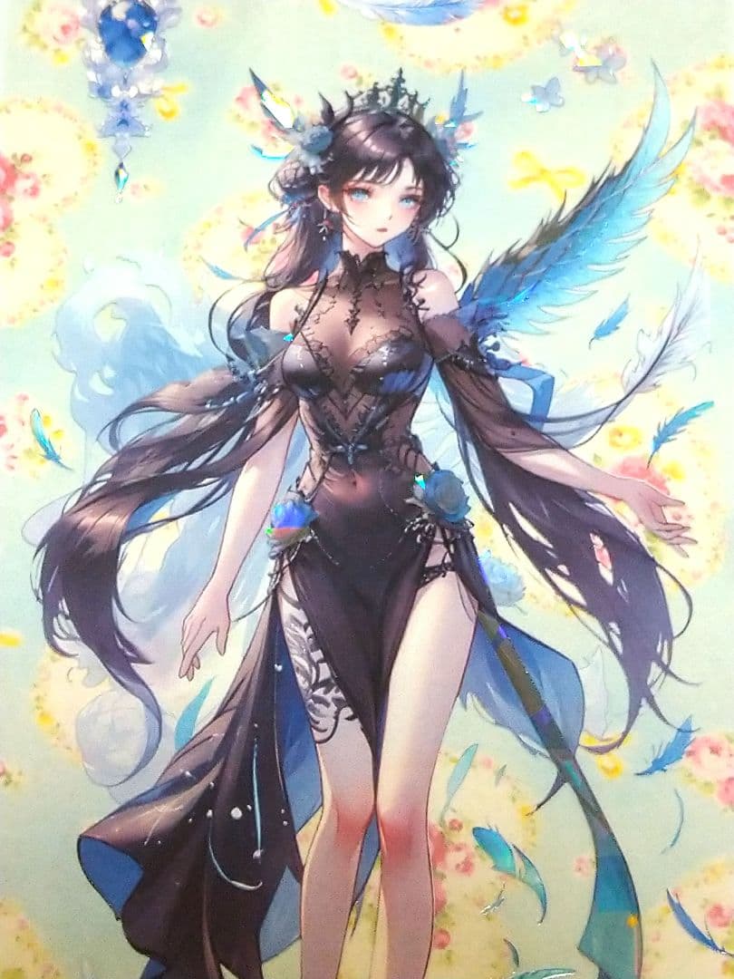 廃盤品✩J852＃宙星神谕(贝壳光)未定义切り売り海外人物女の子AIマステ
