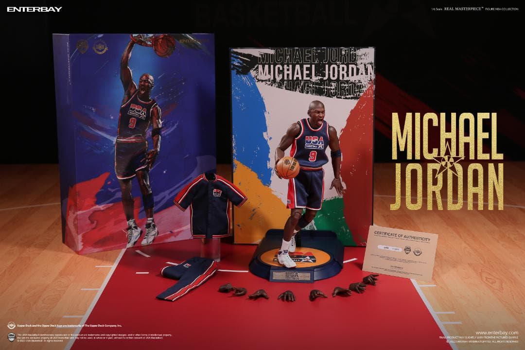 新品 エンターベイ マイケル・ジョーダン バルセロナ 1992 限定 NBA