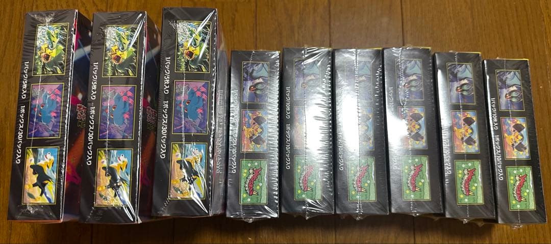 未開封シュリンク付ポケカ　MEGAドリームex6BOX、インフェルノX3BOX