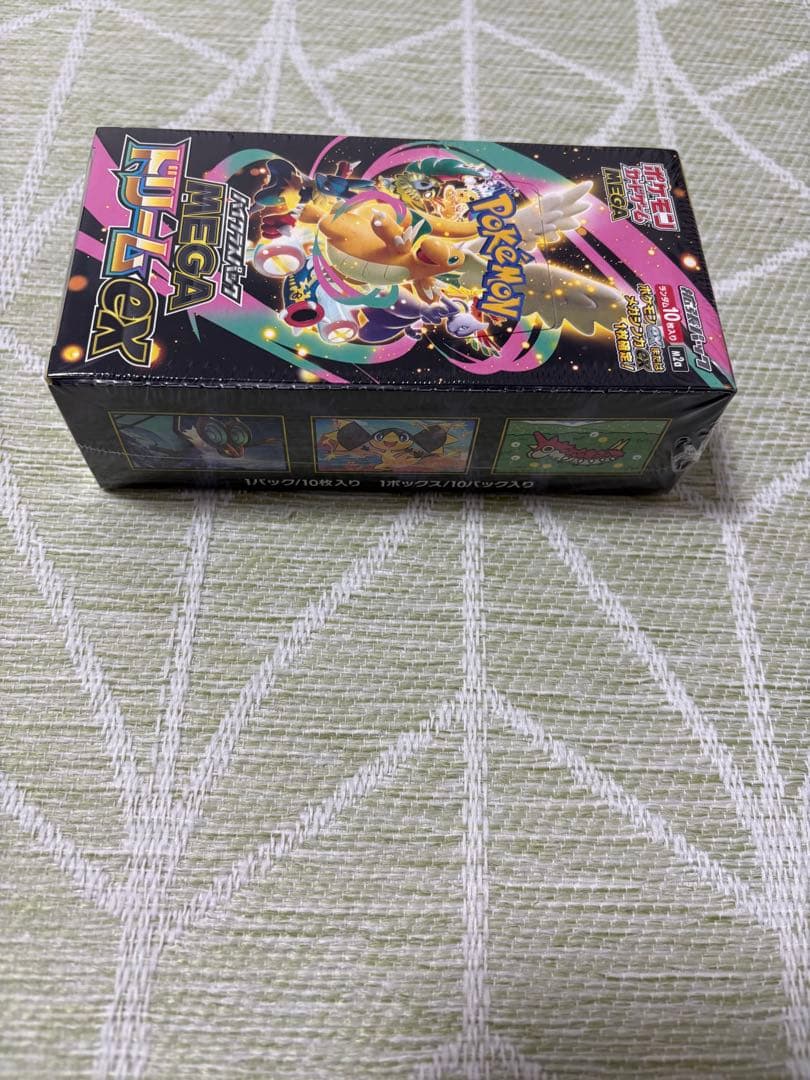 未開封 シュリンク付き MEGAドリームex BOX ポケモンカードゲーム