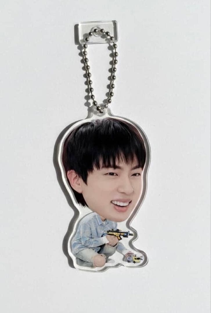 BTS Jin ソクジン ジン 2等身キーホルダー 6cm