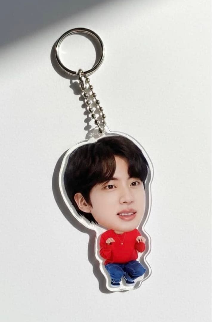 BTS Jin ソクジン ジン 2等身キーホルダー 6cm