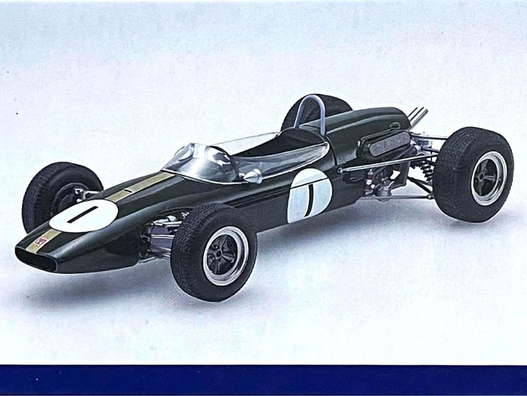 良状態 絶版 エブロ 1/20 ブラバム・ホンダ BT18 1966年