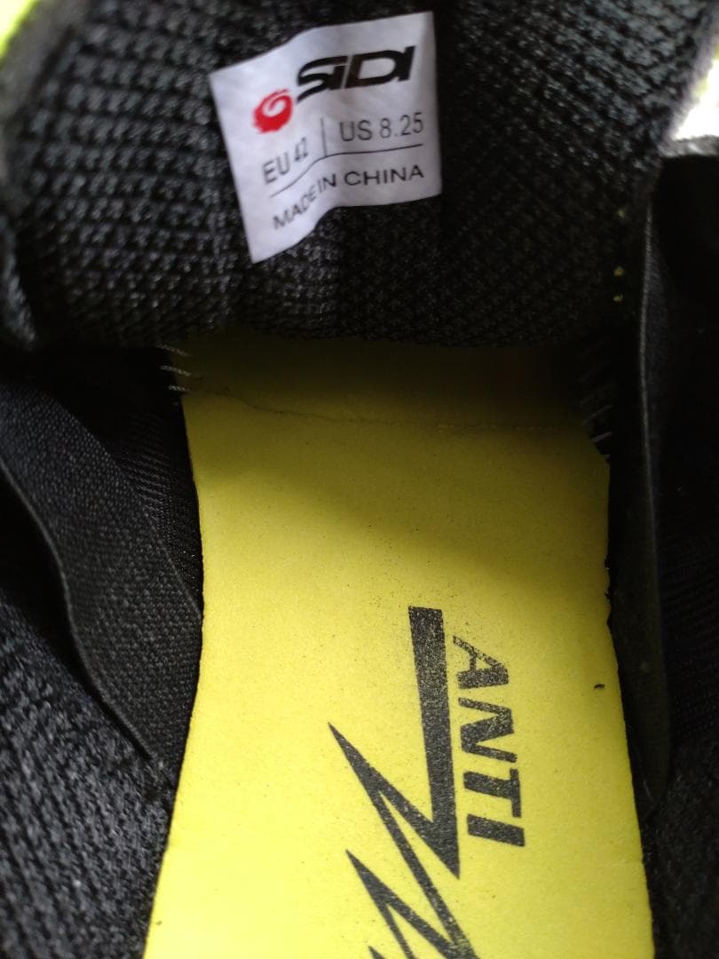 SIDIスニーカー ゴシップ GOSSIP イエロー/ブラック 42(26,5)