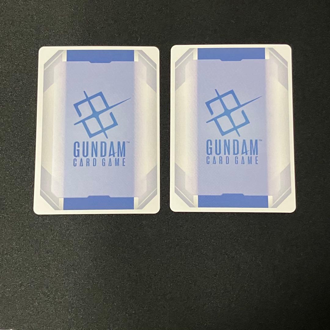 ガンダムカード　ガンダムエアリアル　改修型　LR+ パラレル　２枚