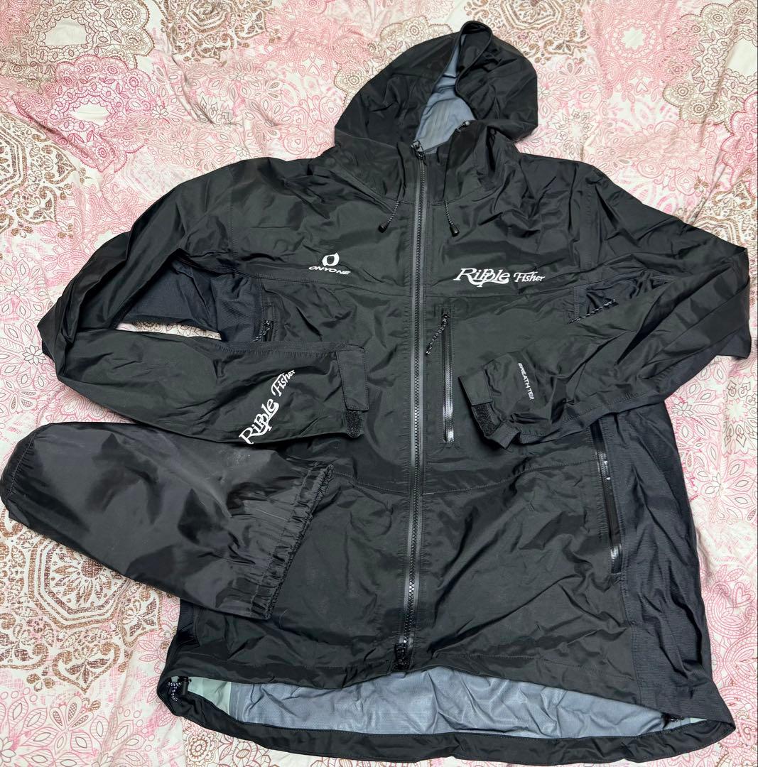 リップルフィッシャーRippleFisher シェルジャケット ブラック XXL