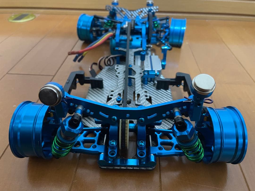 【希少/未走行】タミヤ TA-05 コンバージョン スクエア ホワイトカーボン