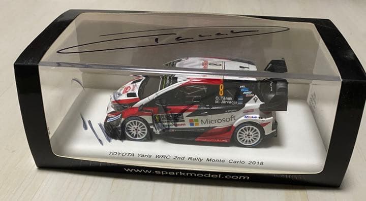 Yaris WRC 2018 Monte Carlo サイン入り