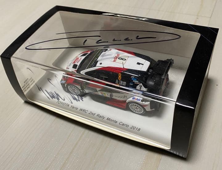Yaris WRC 2018 Monte Carlo サイン入り