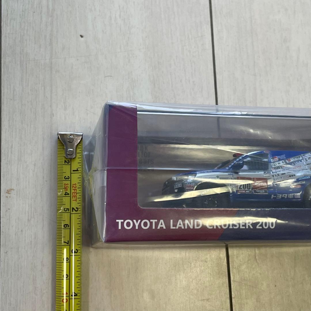 トヨタ ランドクルーザー 200 ダカールラリー 2022  ミニカー 1/43
