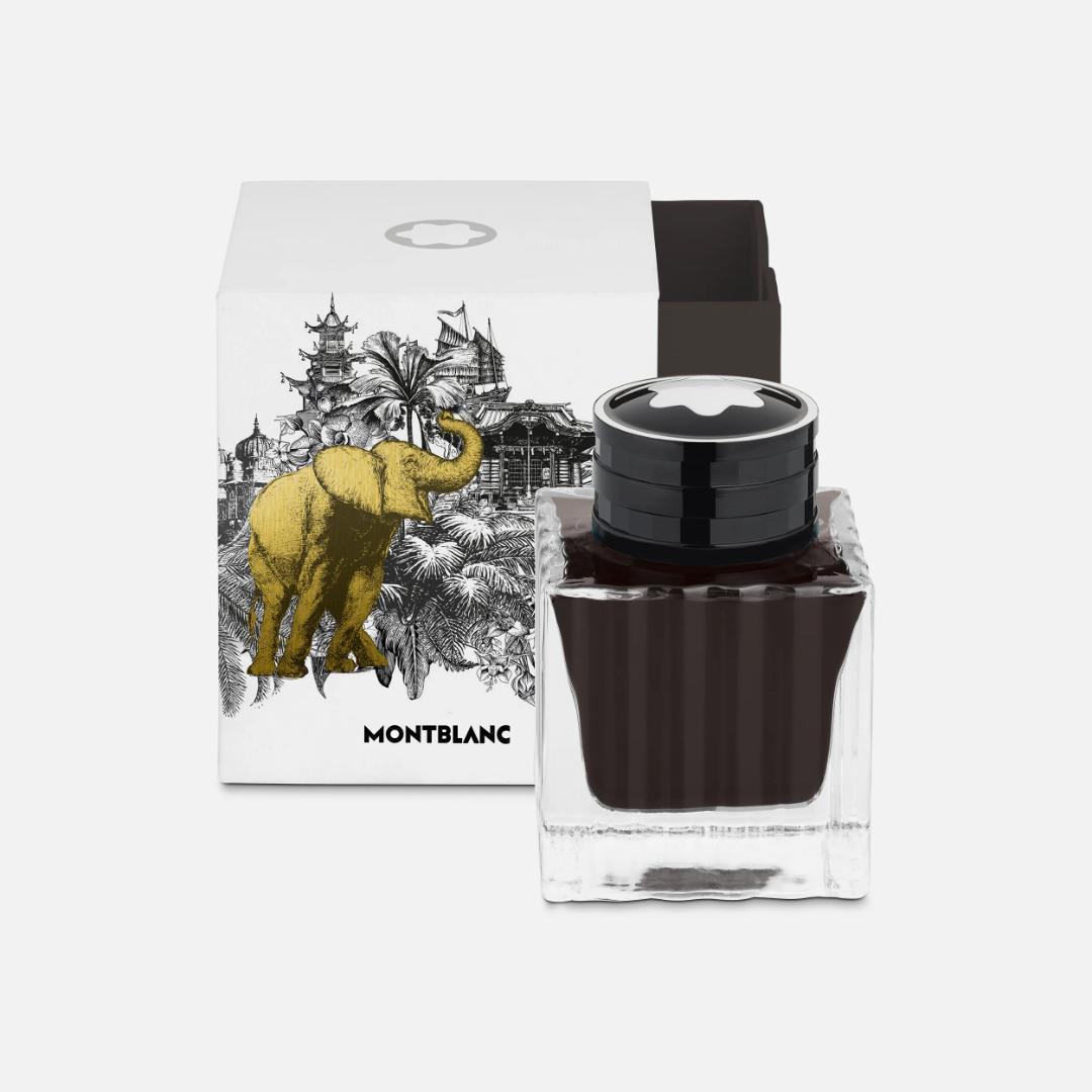 【稀少品】モンブラン 80日間世界一周 万年筆 インク ブラウン