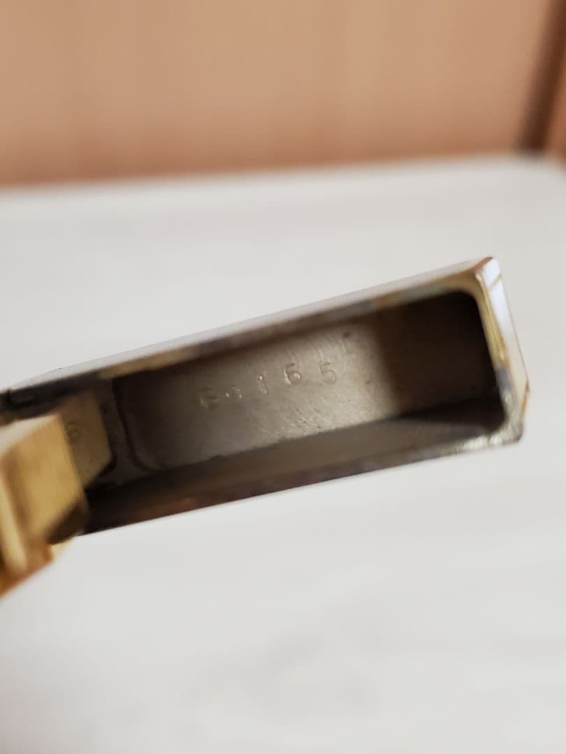 S.T.Dupont エス・ティー・デュポン ガスライター ゴールド×黒