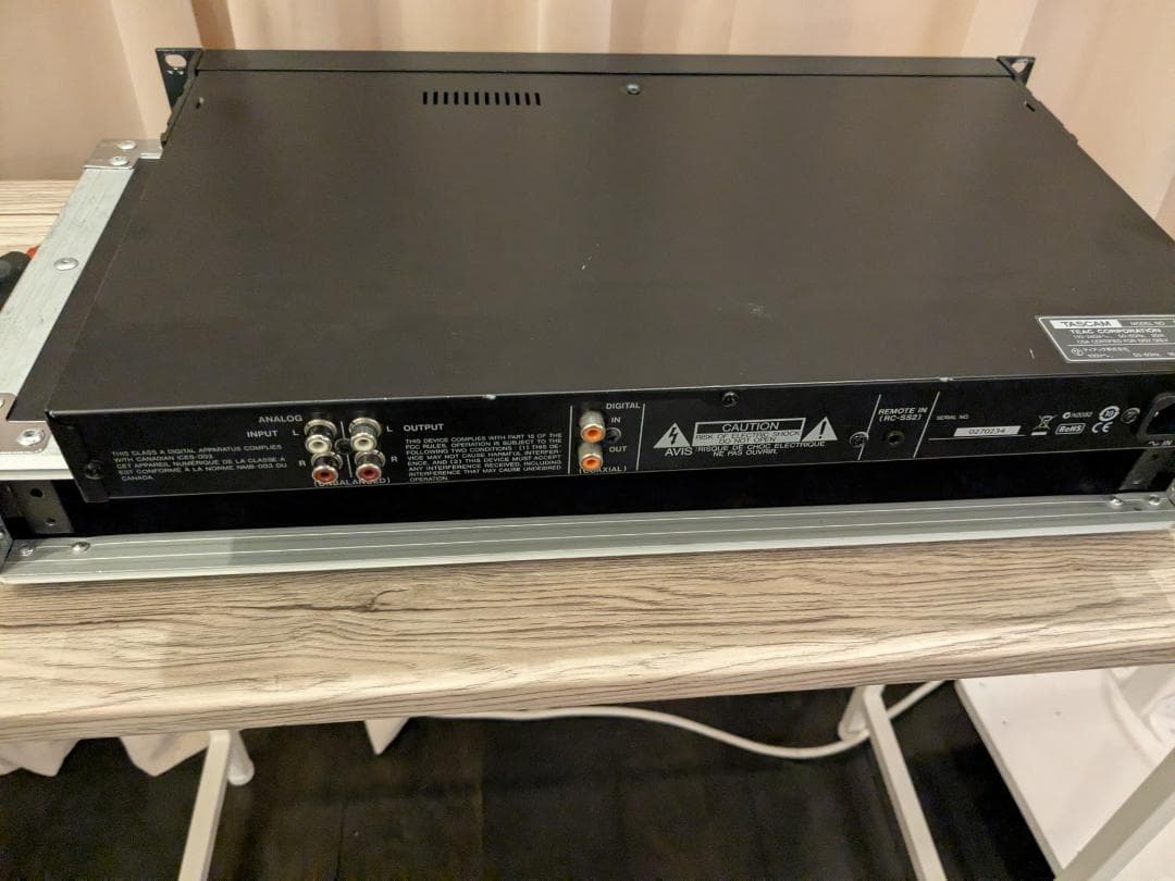 TASCAM SS-R100｜ステレオレコーダー【動作確認品】ケース付き
