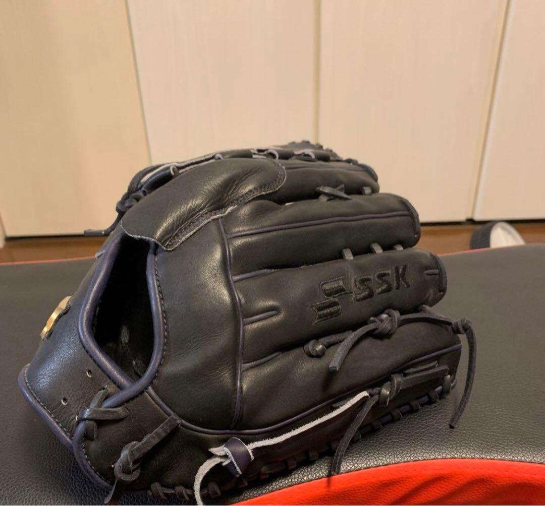 SSK 軟式グローブ 黒 左投げ