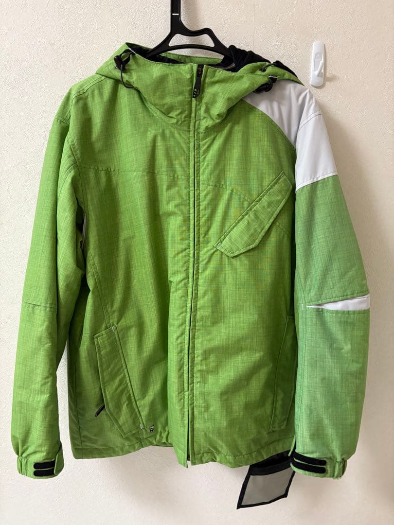 salomon スキーウェア グリーン M