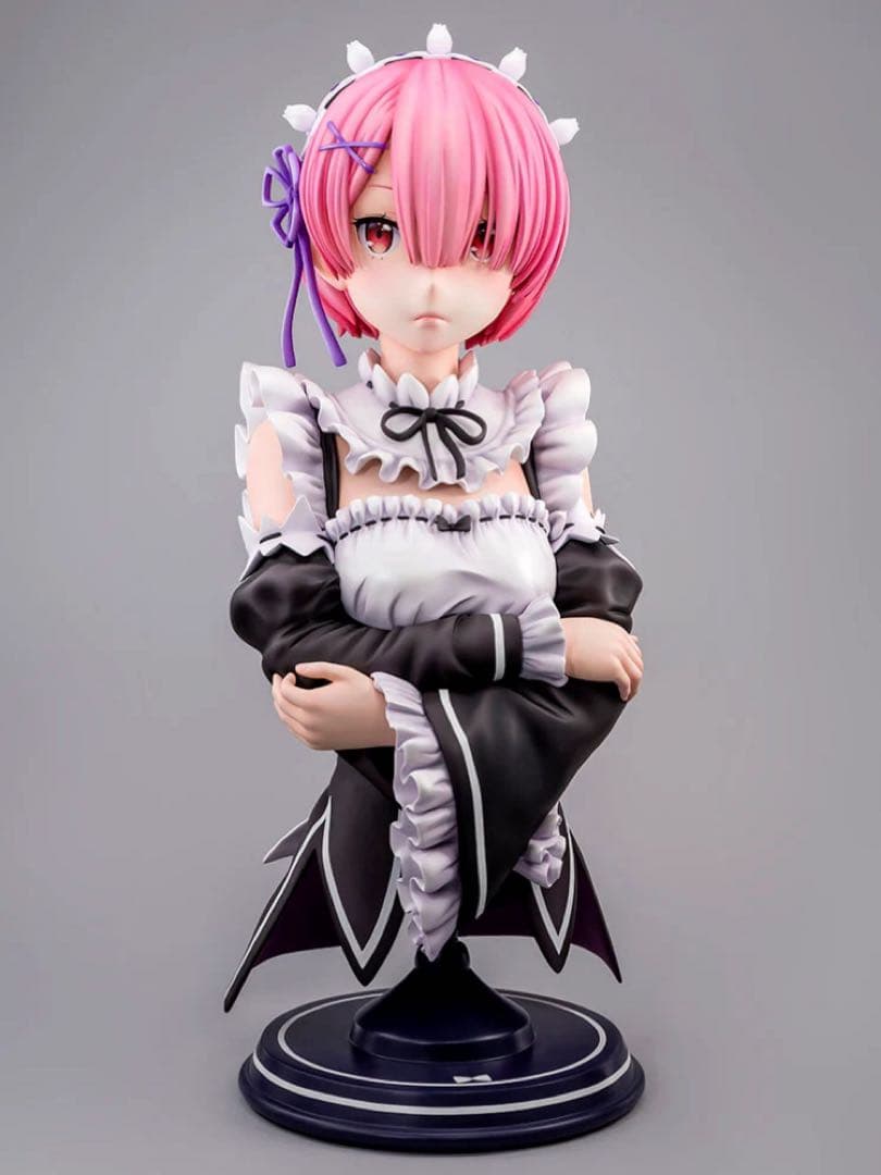 【新品】Re:ゼロから始める異世界生活 名称：ラム 1/1 胸像フィギュア