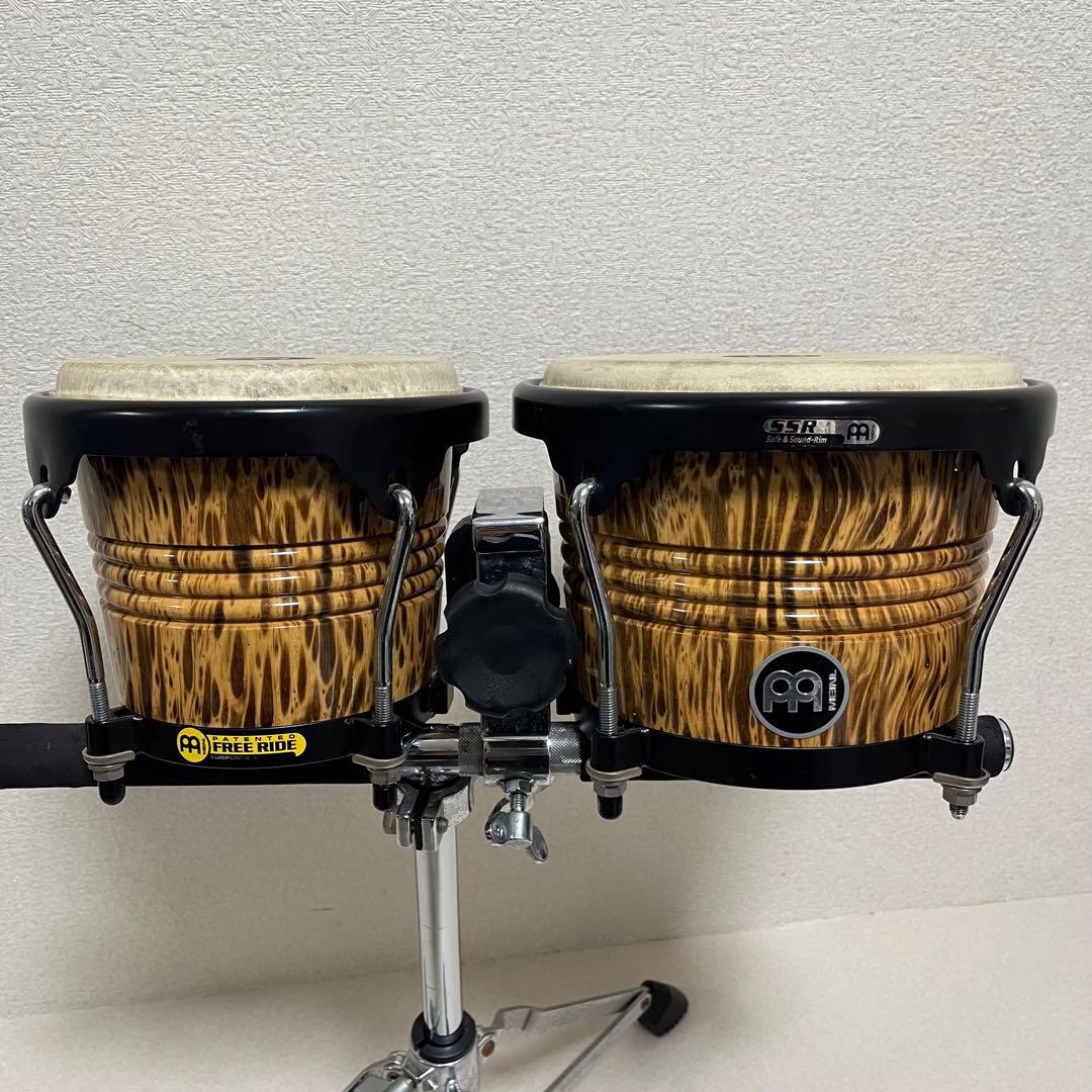 MEINL マイネル ボンゴ FREE RIDE スタンド セット 豹柄