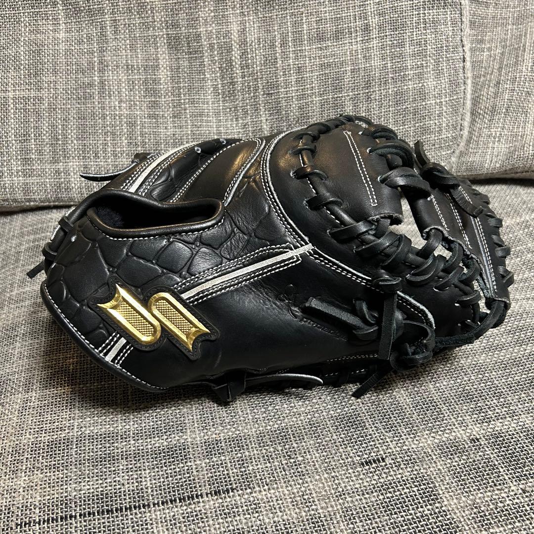 SSK キャッチャーミット 硬式グローブ 黒