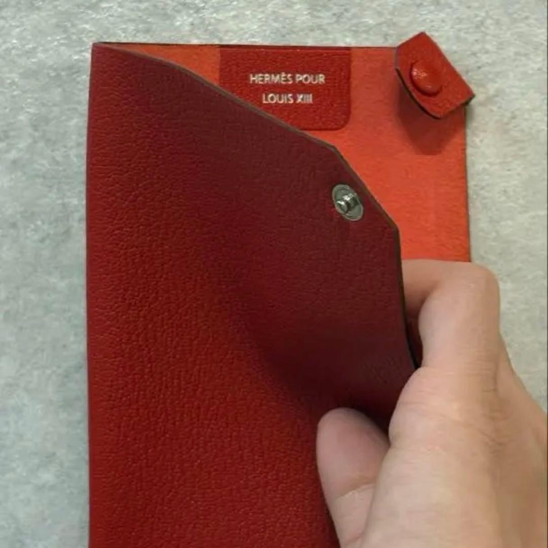 HERMES × pour louis xiiiパスポートケース_非売品