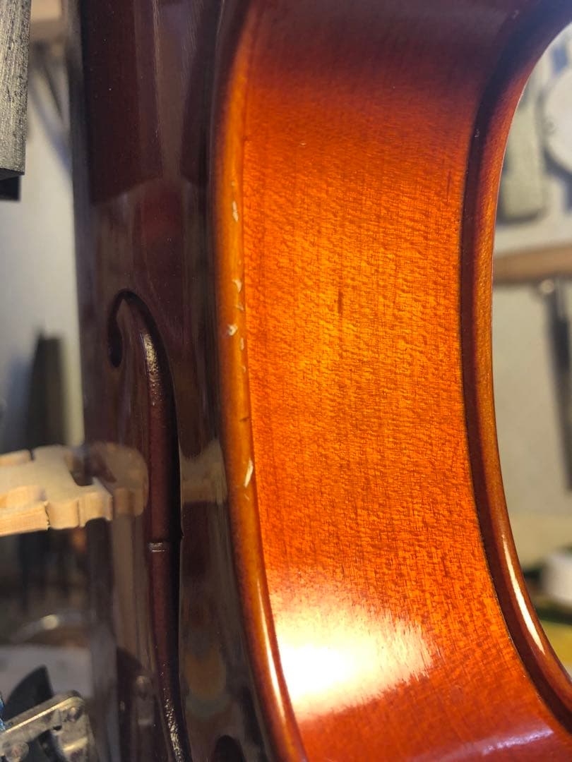 【駒&魂柱調整済】Suzuki分数バイオリンNo200 1/2 2002