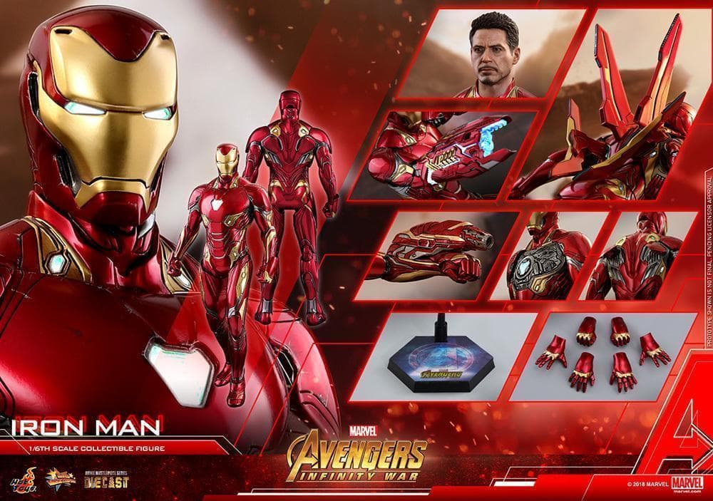 アイアンマン マーク 50 ダイキャスト ホットトイズ インフィニティ・ウォー
