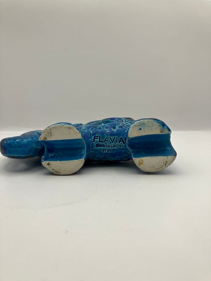 Bitossi Flavia　象のオブジェ　イタリア　ビトッシフラビア　Y