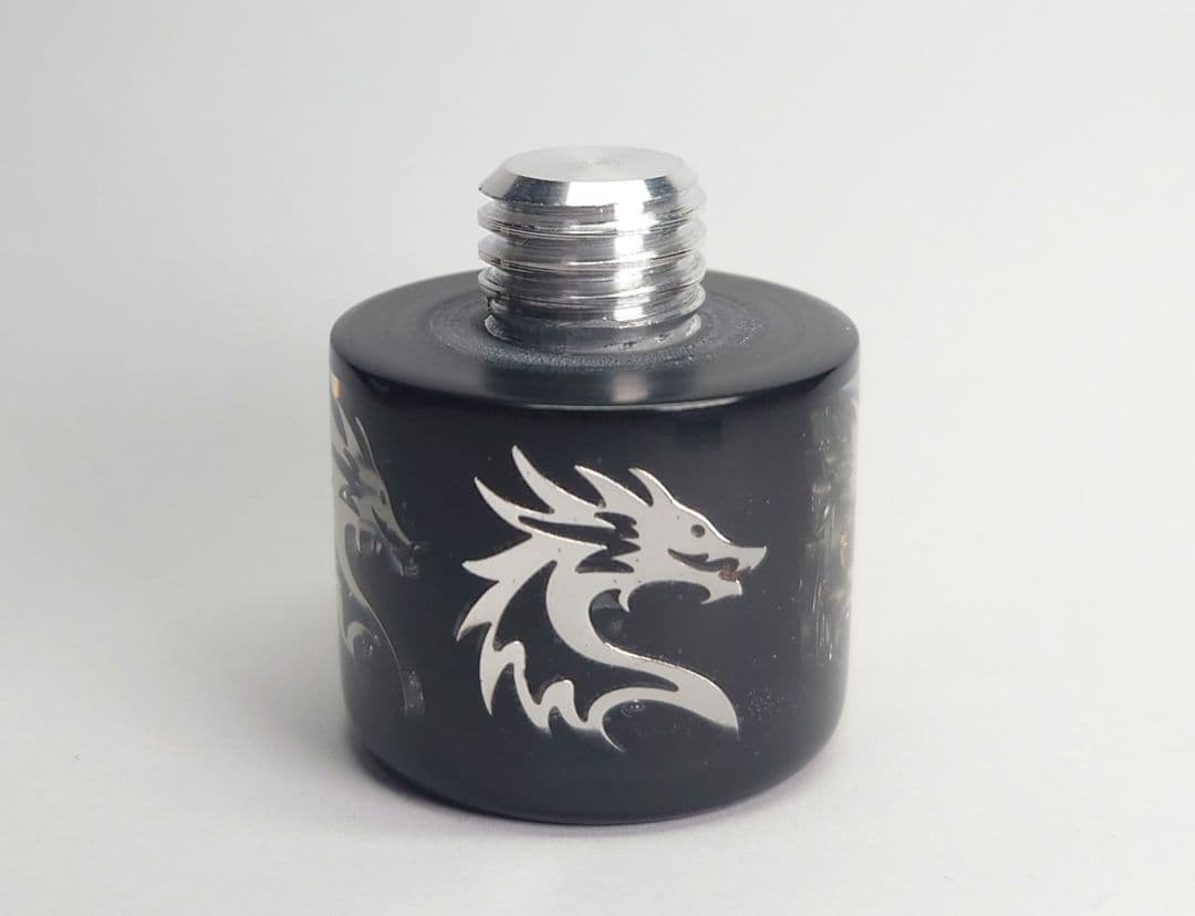 限定商品 1.2インチエクステンション　 MEZZ用(銀のドラゴンデザイン)