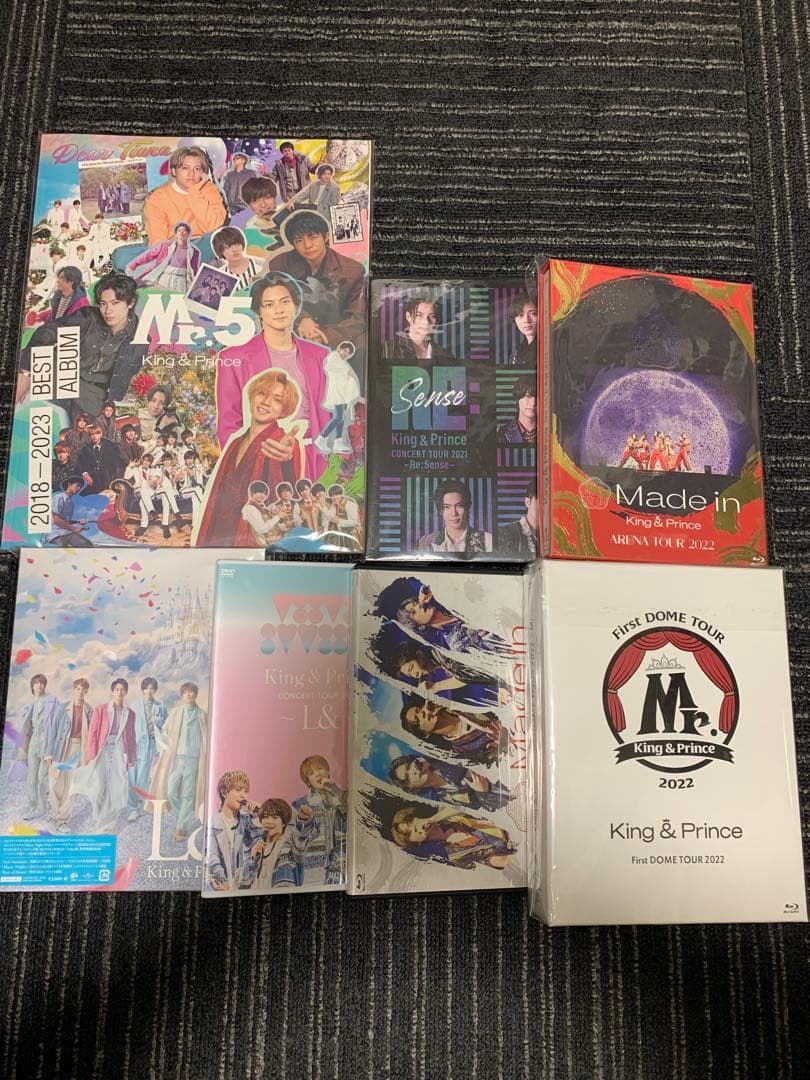 King & Prince CD DVD まとめ売り