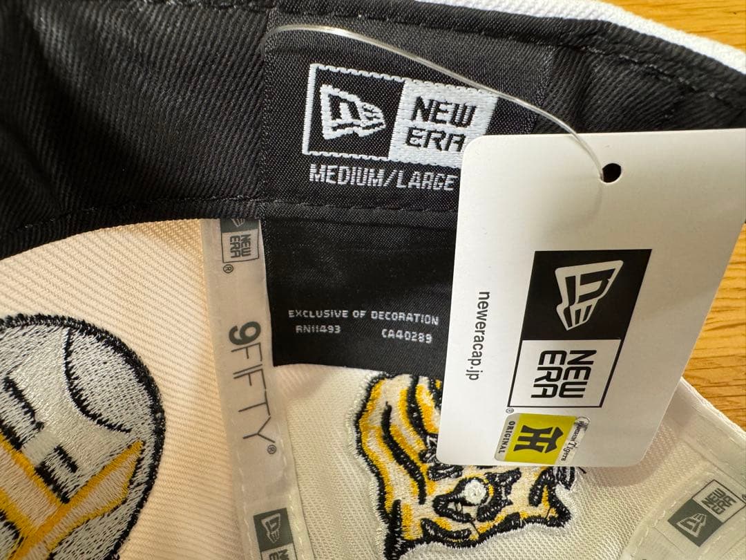 阪神タイガース 9FIFT MULTI LOGO NEW ERA WHITE
