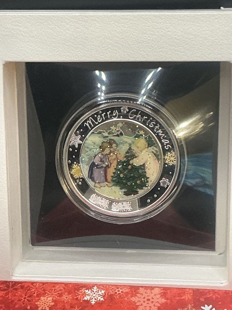 MERRY CHRISTMAS 2022 1/2ozプルーフ銀貨（ニウエ）