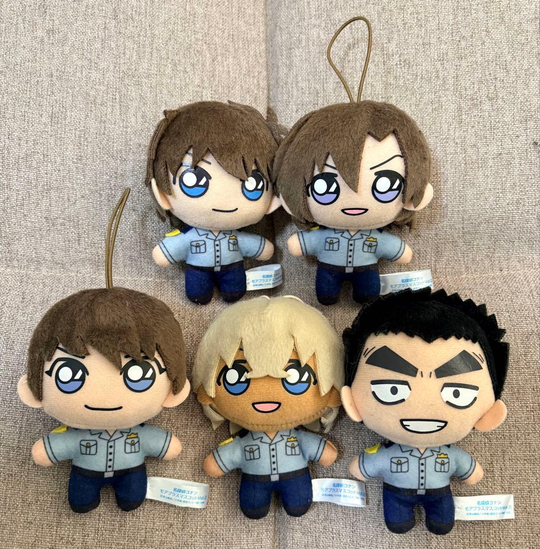 名探偵コナン モアプラス ぬいぐるみ　警察学校組