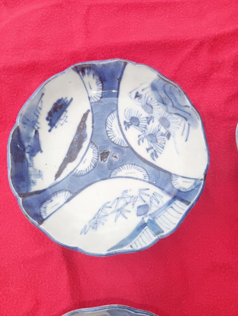 古伊万里　小皿　４枚