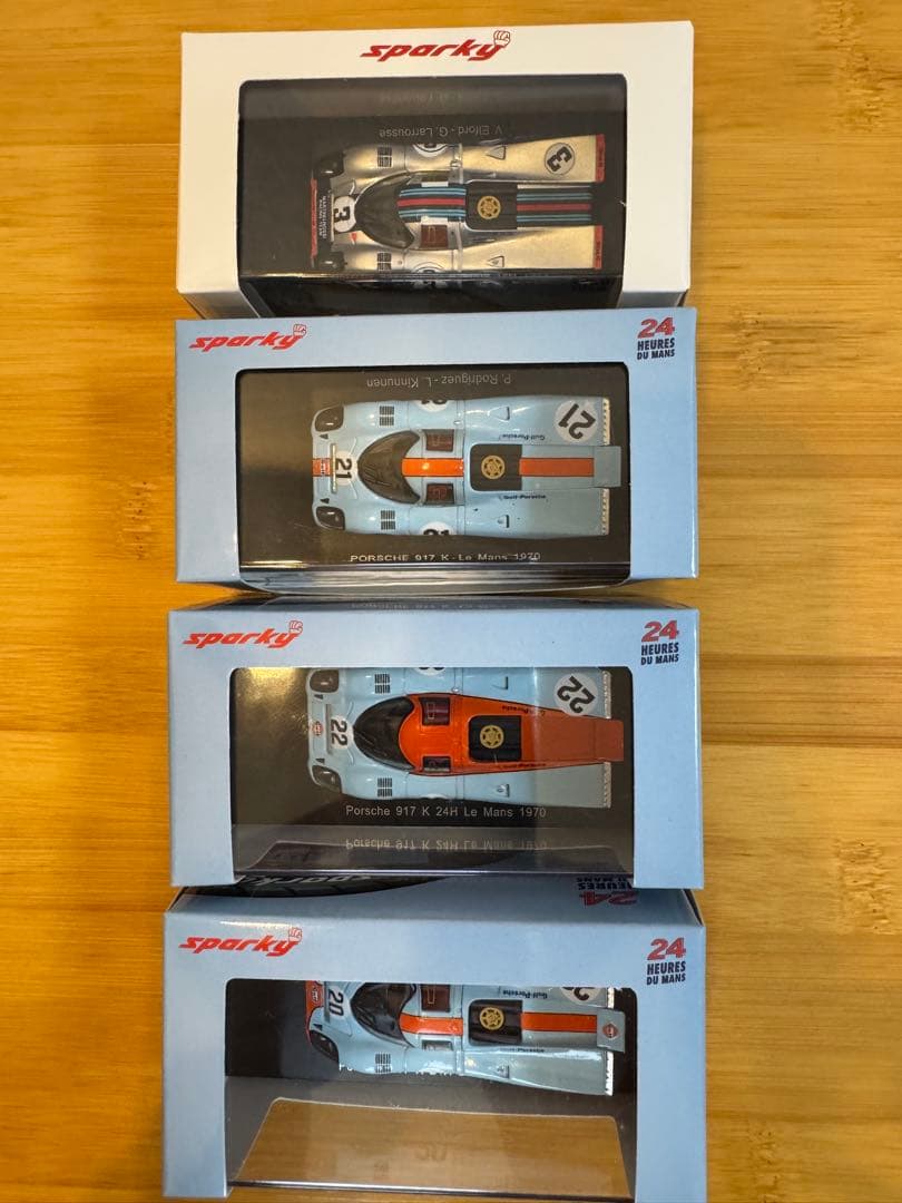 【sparky】4台セット Porsche 917K #21/22/20 #3