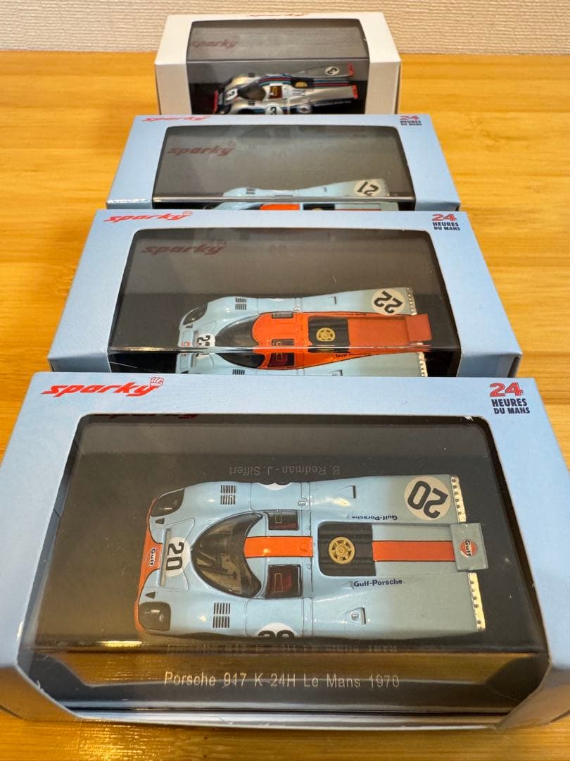 【sparky】4台セット Porsche 917K #21/22/20 #3