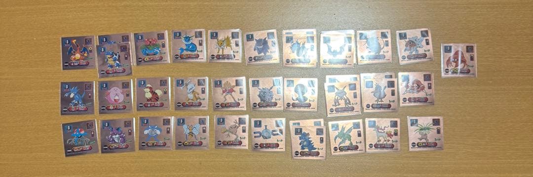 ポケモンシール　ポケモン最強シール烈伝　引退品　アマダ他