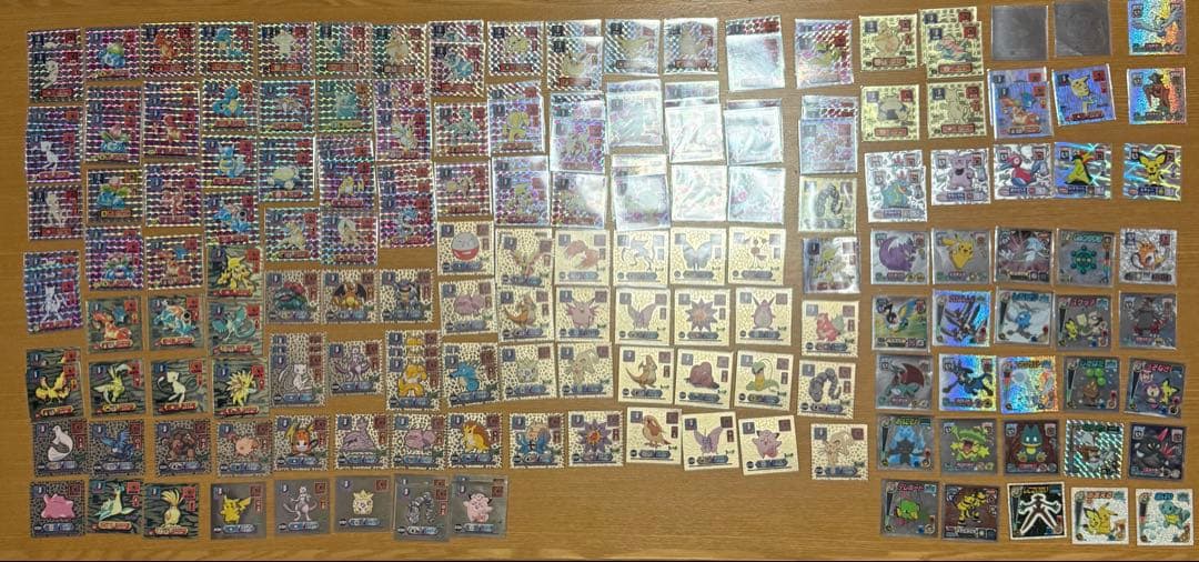 ポケモンシール　ポケモン最強シール烈伝　引退品　アマダ他
