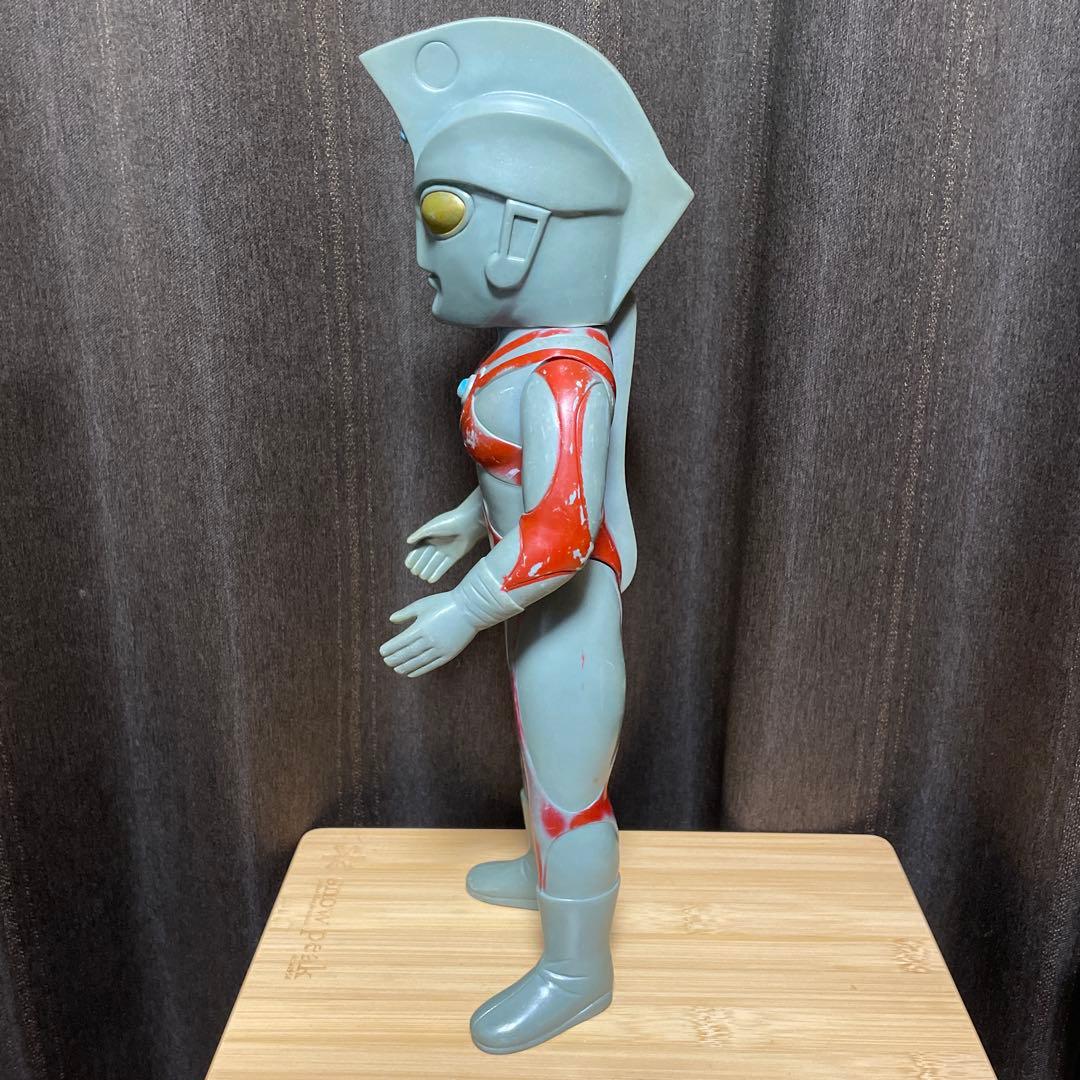 ブルマァク　面取れジャイアントサイズ　ウルトラマンエース　当時物　ソフビ