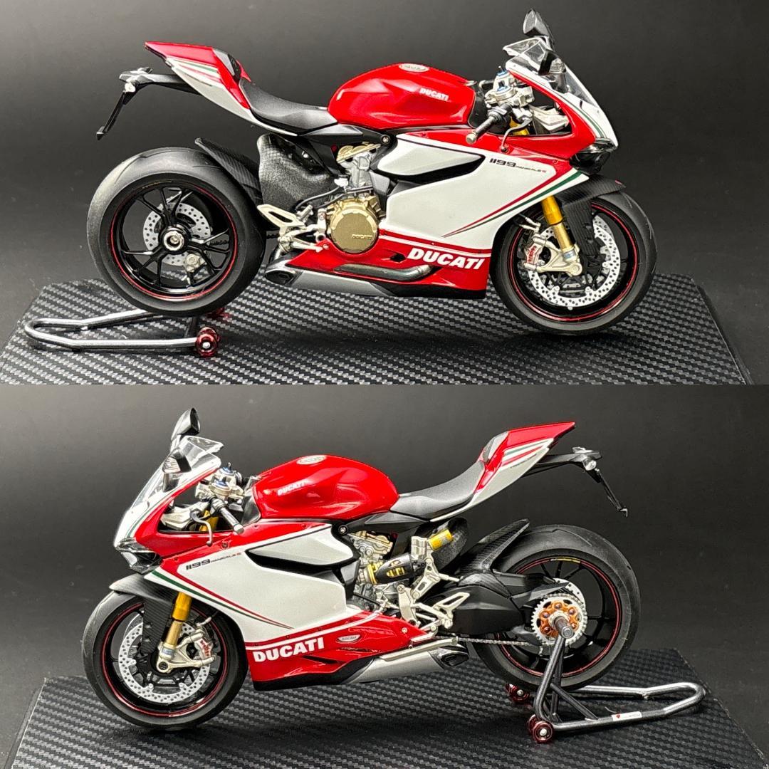ドゥカティ 1199 パニガーレS トリコローレ（1/12組立完成品）