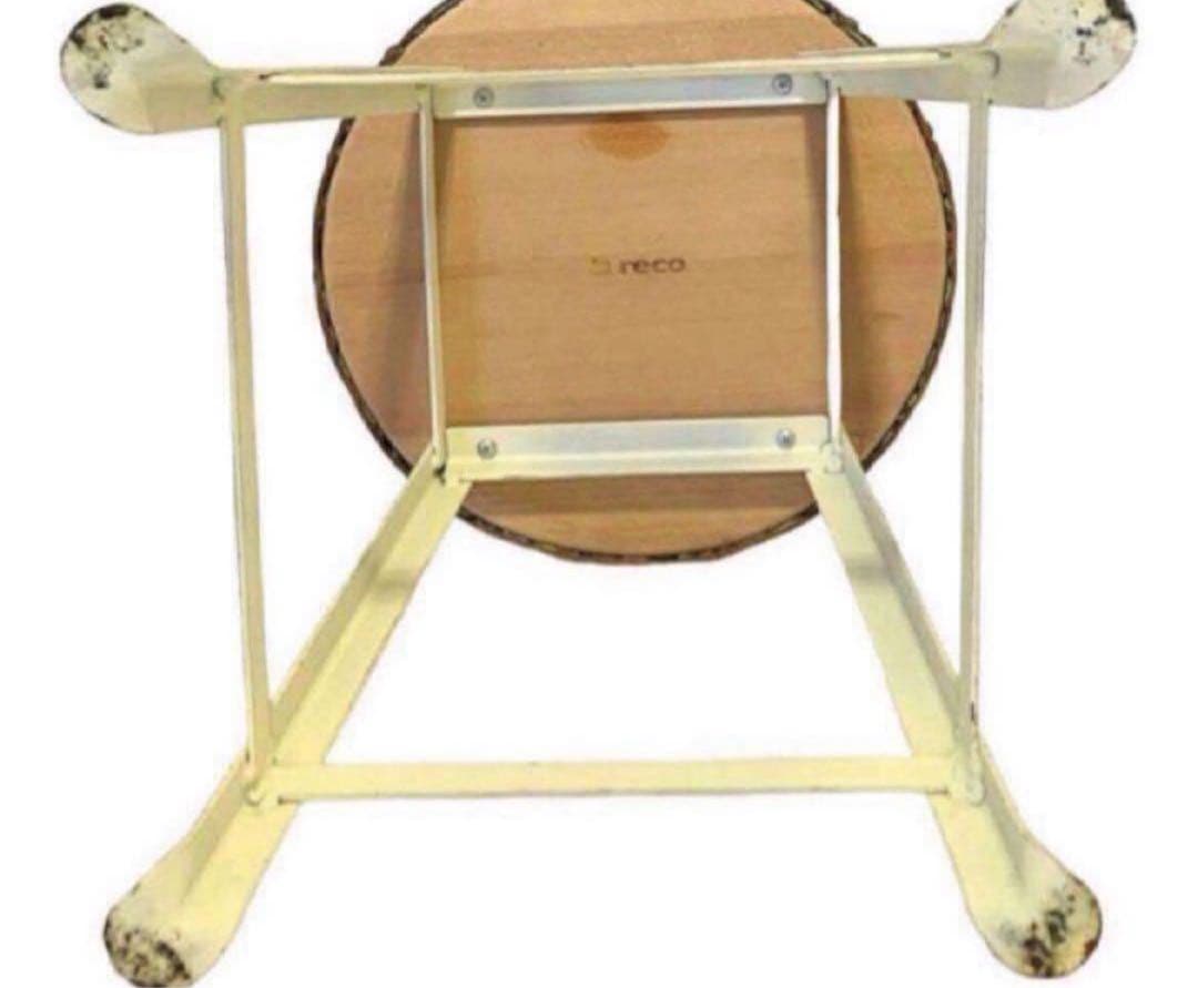 丸椅子 アンティーク風スツール アイアン家具