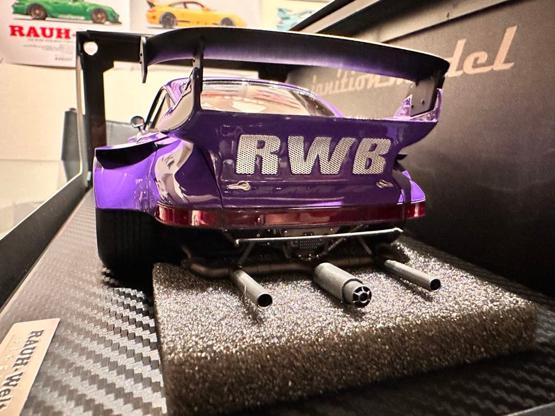 Toyosan 専用 RWB930 イグニション1/18 パープル