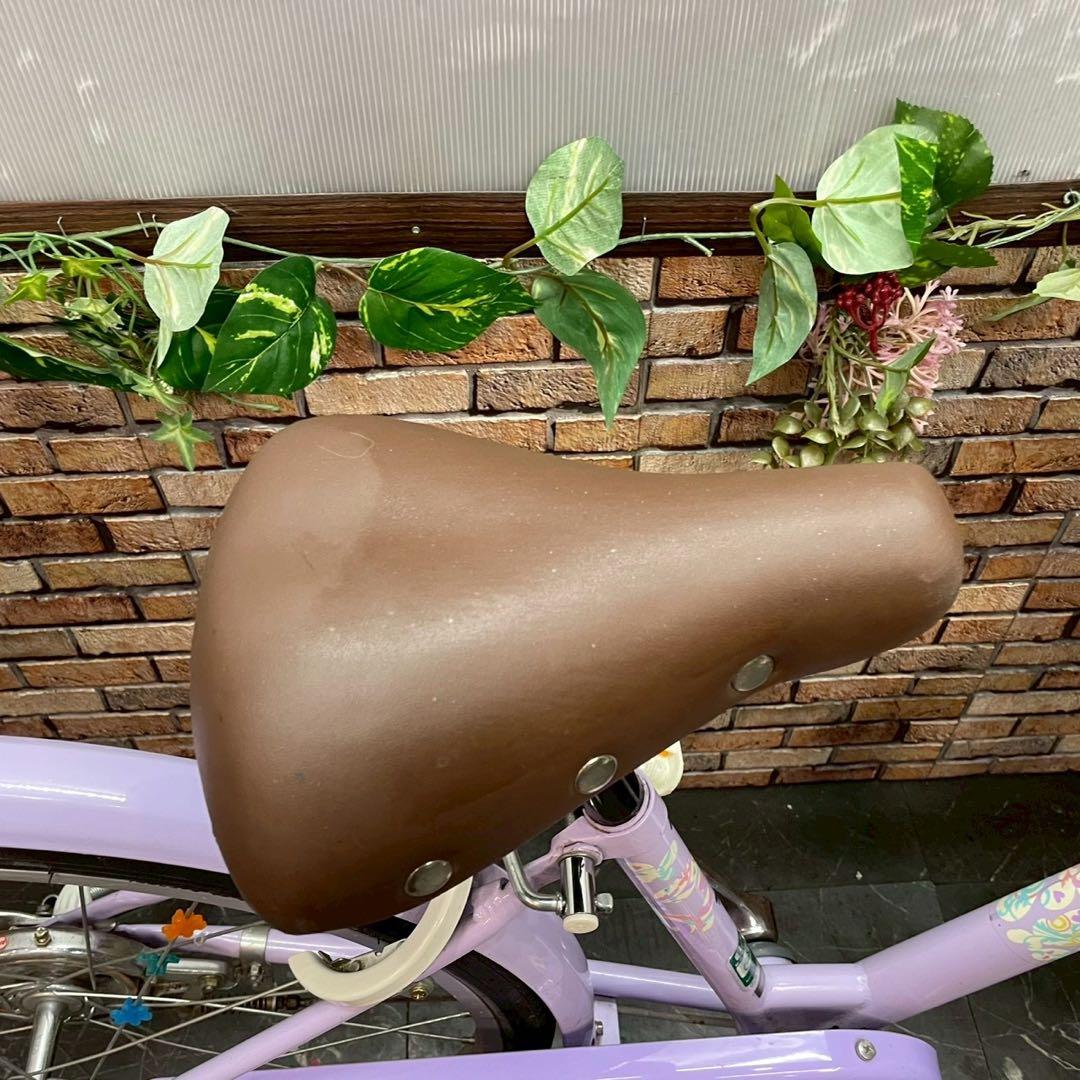 【98】子供用自転車 子供車 ブリヂストン ECOPAL パープル 22インチ