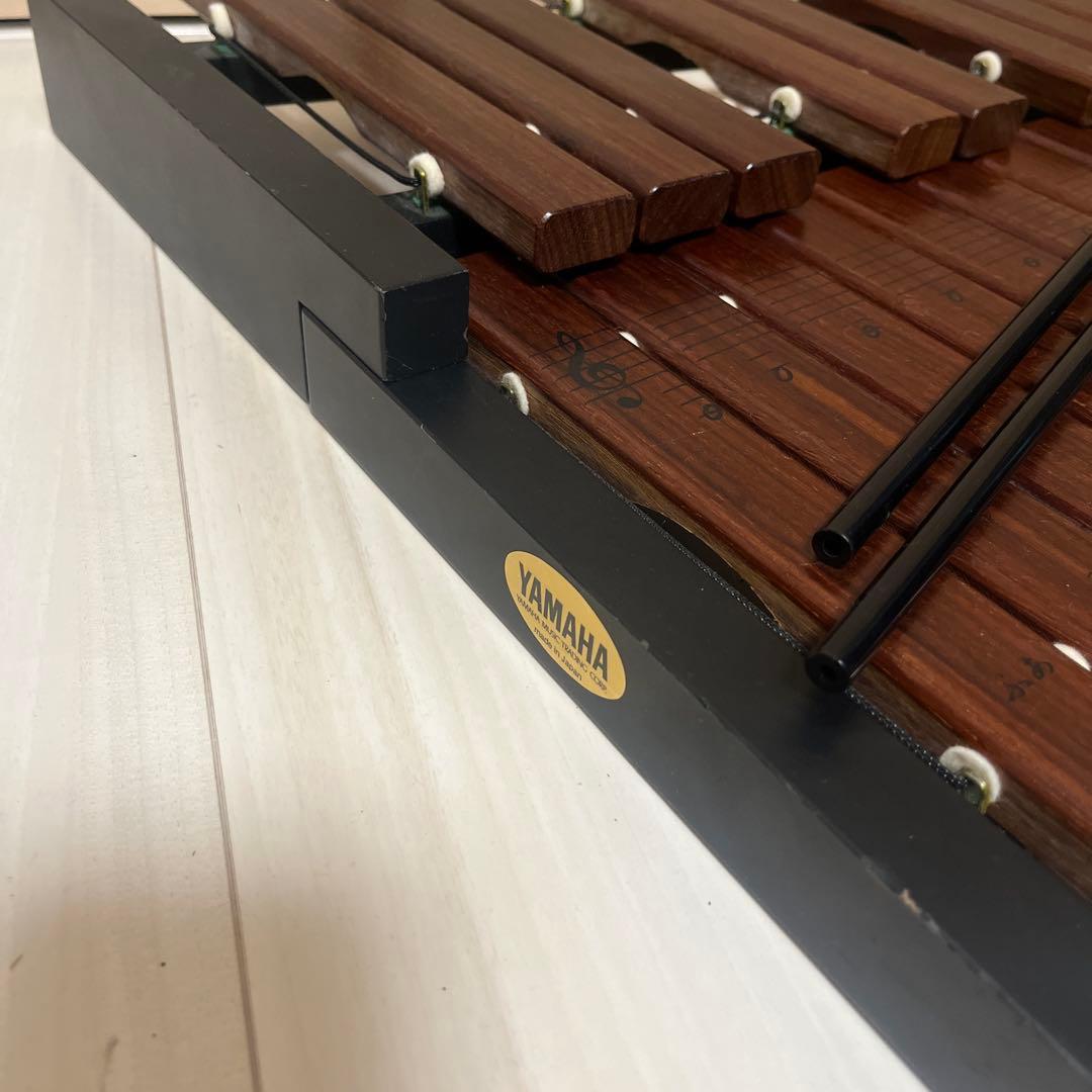 ヤマハ卓上木琴　YAMAHA　32音　木製シロフォン 木目